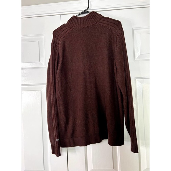 Columbia Quarter Zip long sleeve sweater size large - Picture 5 of 5